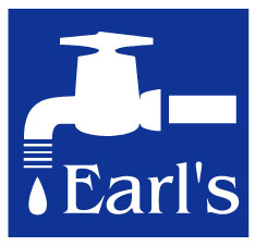 Earls logo with white border